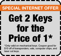 Pop-A-Lock Auto Internet Coupon